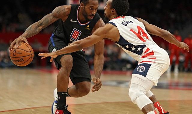  乔治关键抢断快船险胜奇才紧咬西部第五位置